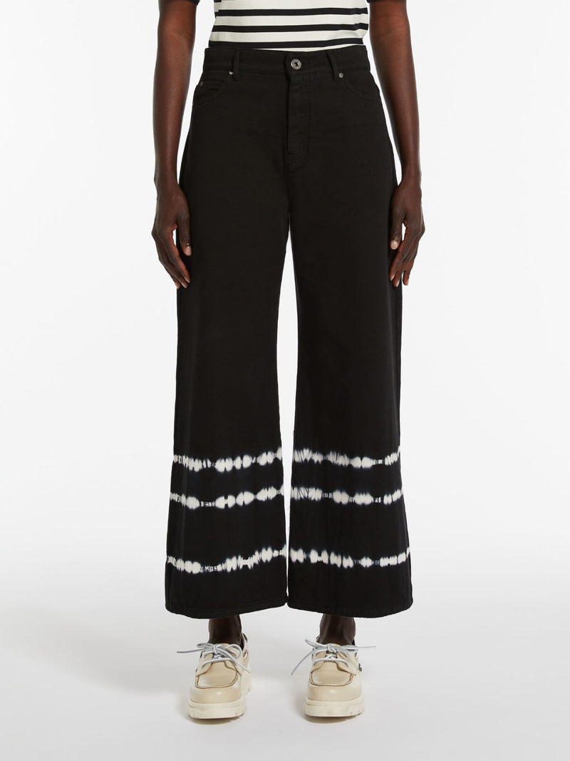 PANTALONE IN COTONE TIE & DYE weekend maxmara