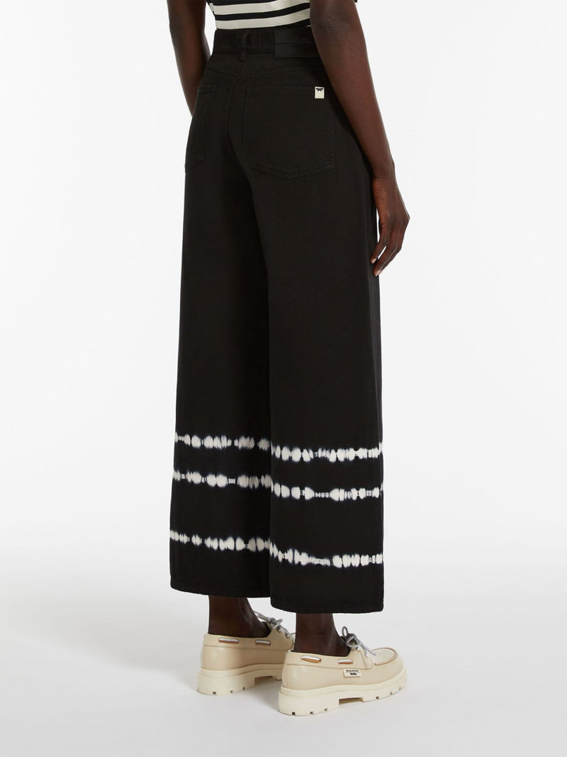 PANTALONE IN COTONE TIE & DYE weekend maxmara