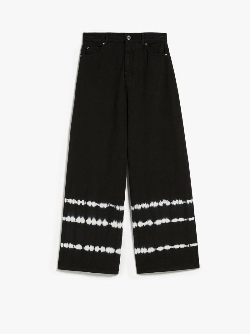 PANTALONE IN COTONE TIE & DYE weekend maxmara