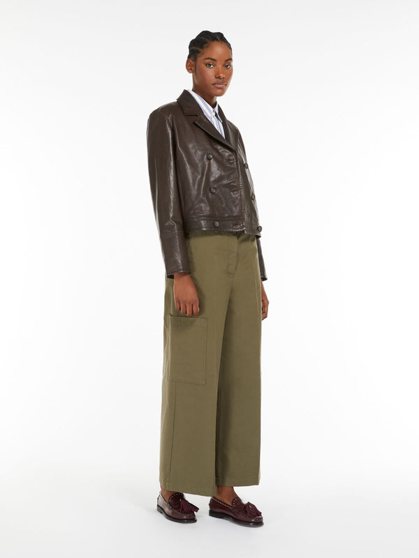 Pantalone in canvas di cotone  WEEKEND MAXMARA