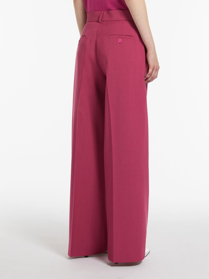 PANTALONE PALAZZO IN TELA DI LANA weekend maxmara