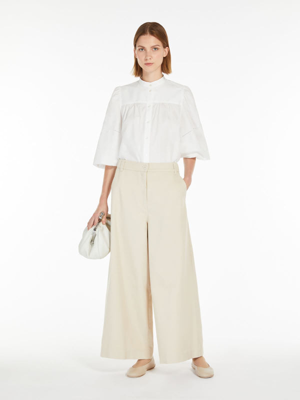 Pantalone ampio in drill di cotone  WEEKEND MAXMARA