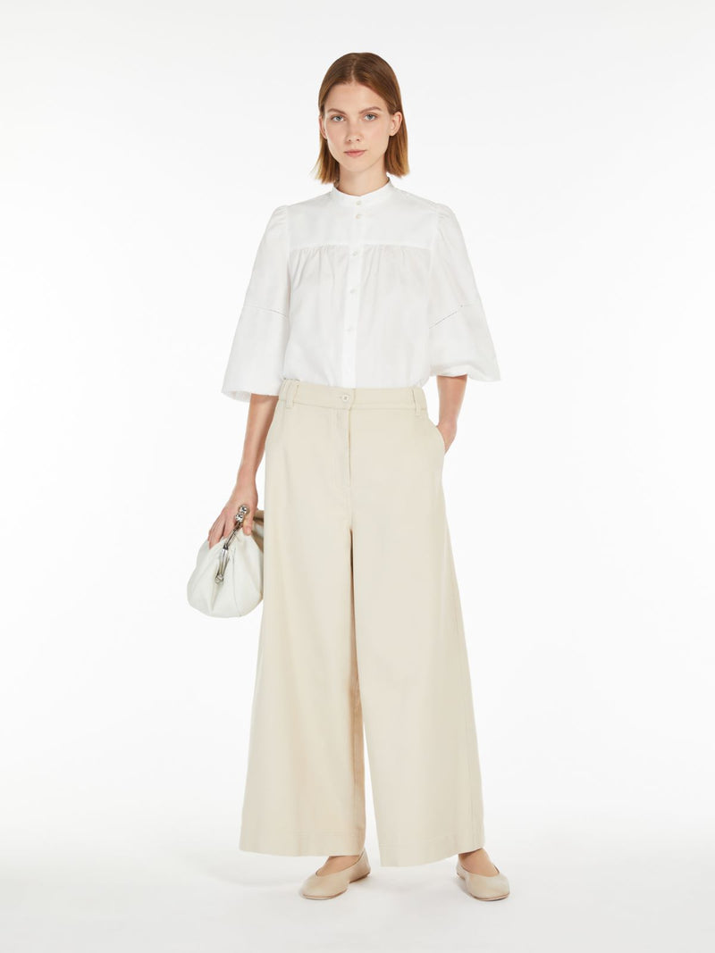 Pantalone ampio in drill di cotone  WEEKEND MAXMARA