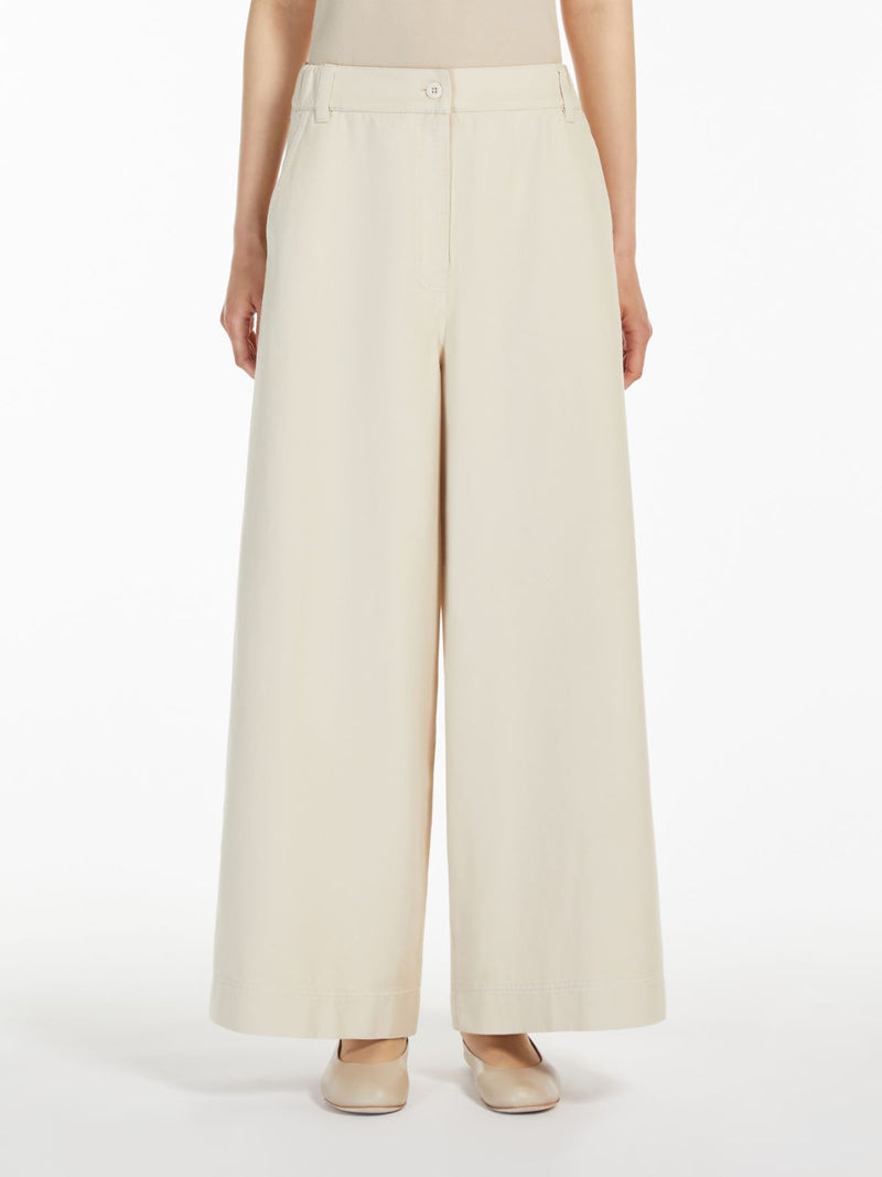 Pantalone ampio in drill di cotone  WEEKEND MAXMARA