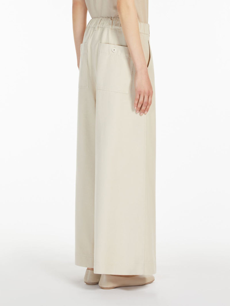 Pantalone ampio in drill di cotone  WEEKEND MAXMARA