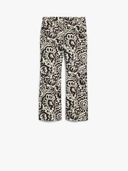 Pantalone in stuoia stampata WEEKEND MAXMARA