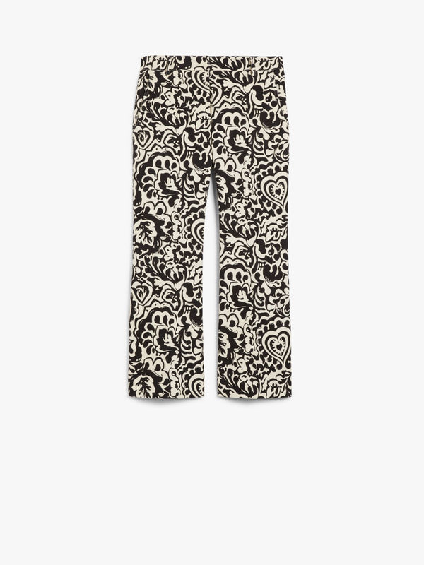 Pantalone in stuoia stampata WEEKEND MAXMARA