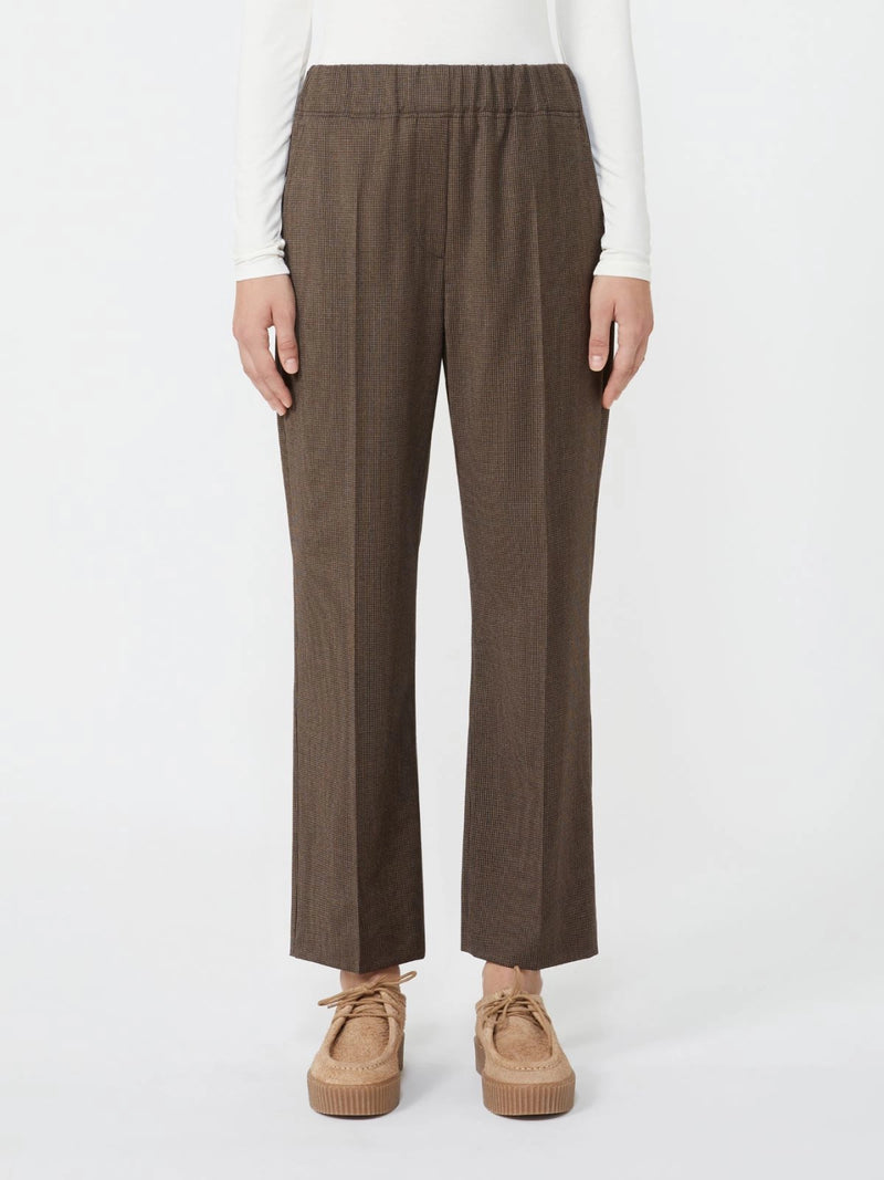 Pantalone in flanella di lana - CIOCCOLATO WEEKEND MAXMARA