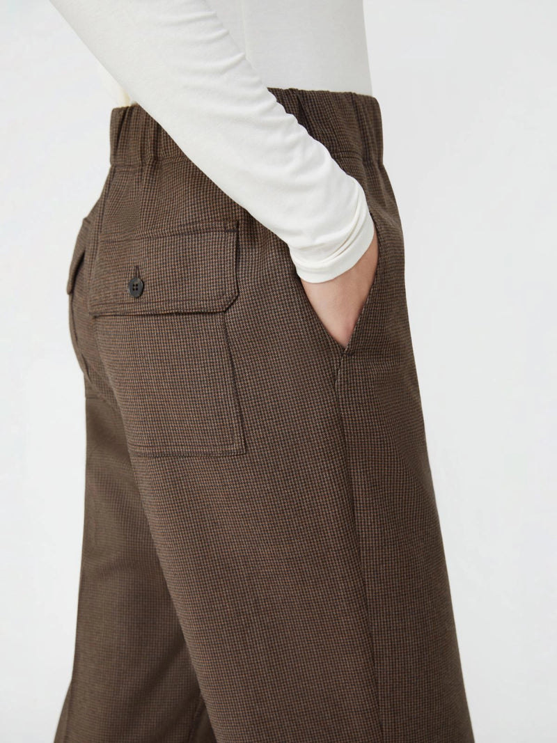 Pantalone in flanella di lana - CIOCCOLATO WEEKEND MAXMARA