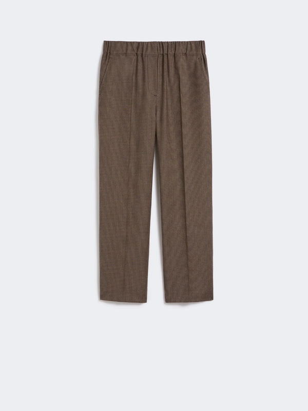 Pantalone in flanella di lana - CIOCCOLATO WEEKEND MAXMARA