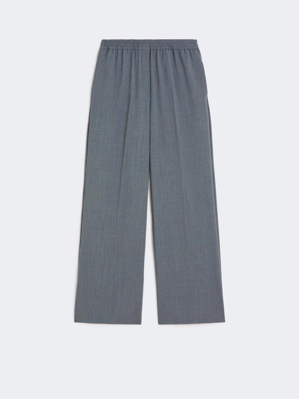 Pantalone in gabardina di lana tecnica - GRIGIO MEDIO WEEKEND MAXMARA