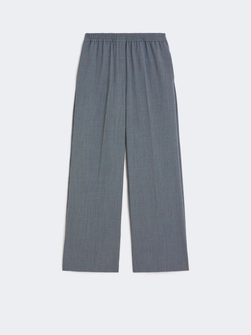 Pantalone in gabardina di lana tecnica - GRIGIO MEDIO WEEKEND MAXMARA