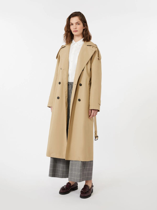 Pantalone in lana Principe di Galles - GRIGIO MEDIO WEEKEND MAXMARA