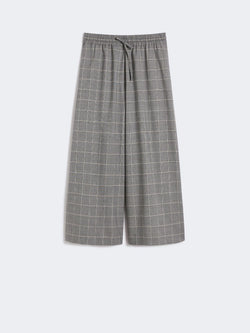 Pantalone in lana Principe di Galles - GRIGIO MEDIO WEEKEND MAXMARA