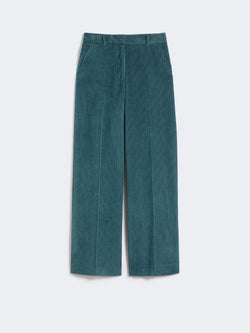 Pantalone ampio in velluto a coste - PETROLIO WEEKEND MAXMARA