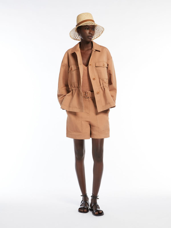 Bermuda in cotone e lino WEEKEND MAXMARA