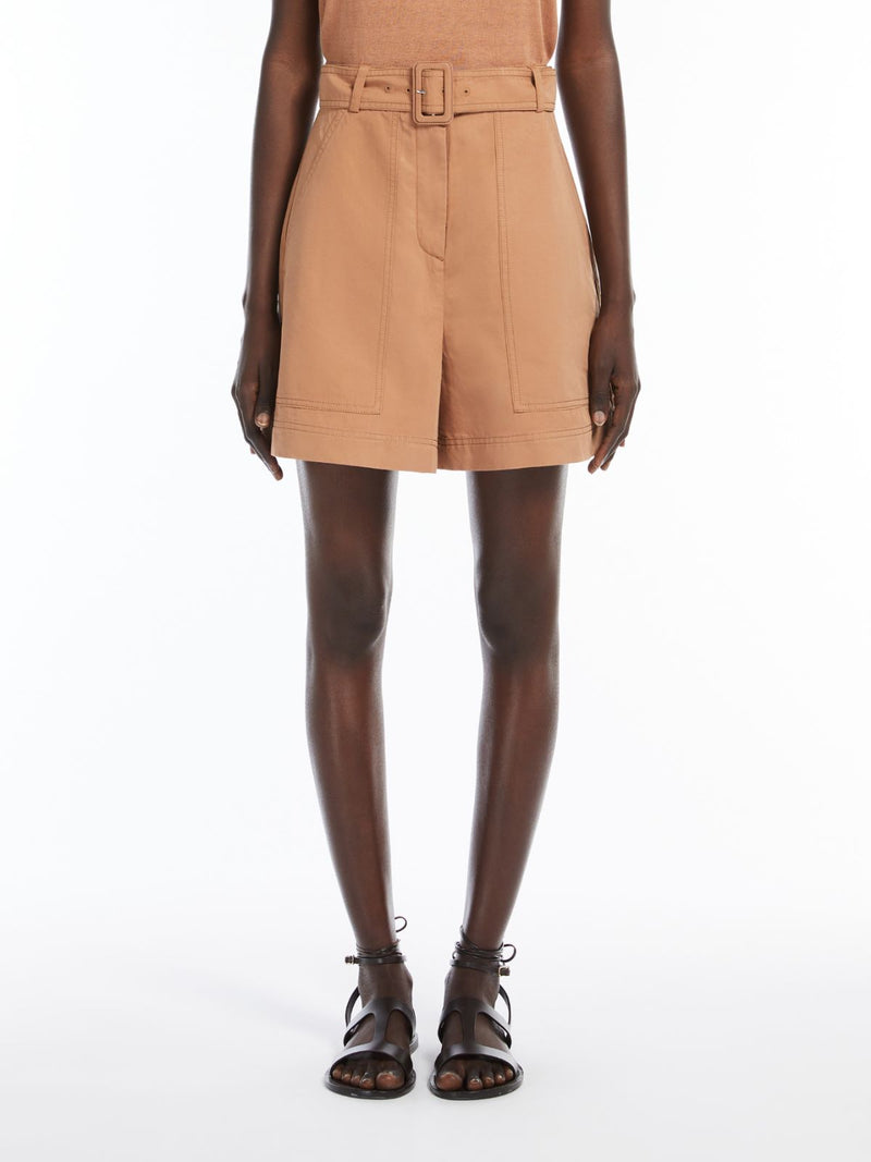 Bermuda in cotone e lino WEEKEND MAXMARA