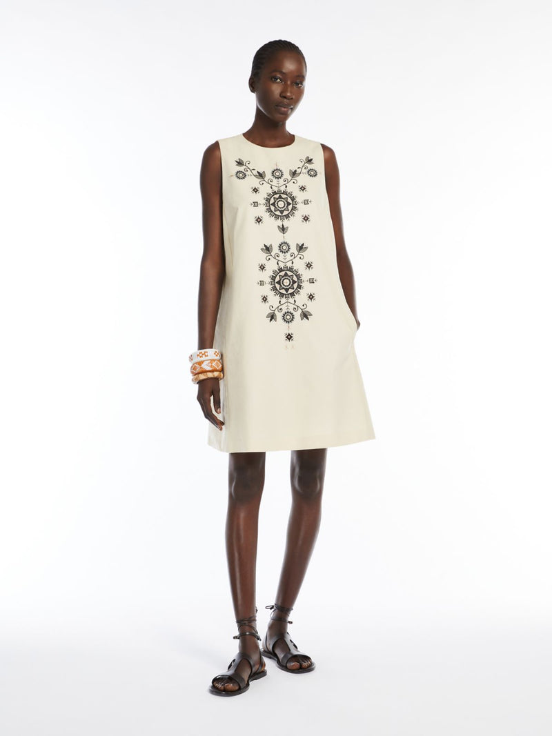 Abito in tela di cotone e lino WEEKEND MAXMARA