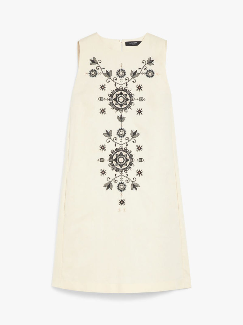 Abito in tela di cotone e lino WEEKEND MAXMARA