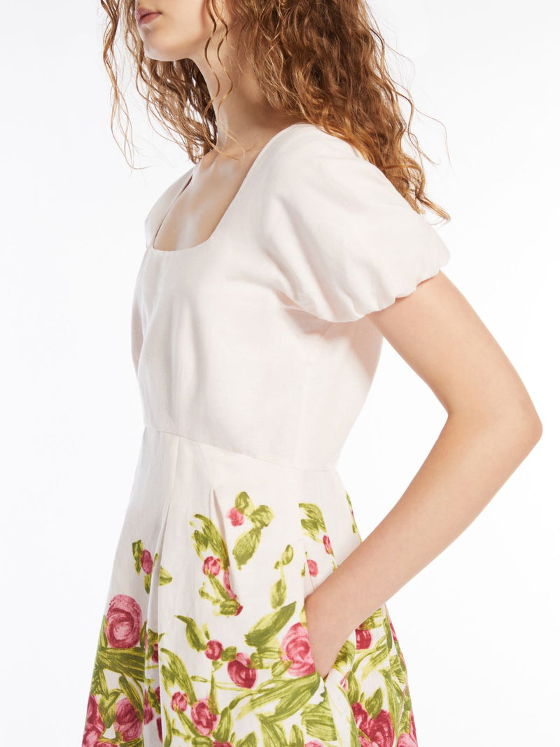 Minidress in tela di cotone e lino WEEKEND MAXMARA