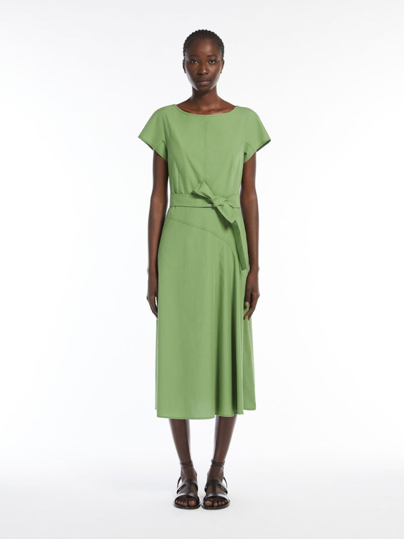 Abito in popeline con cintura WEEKEND MAXMARA