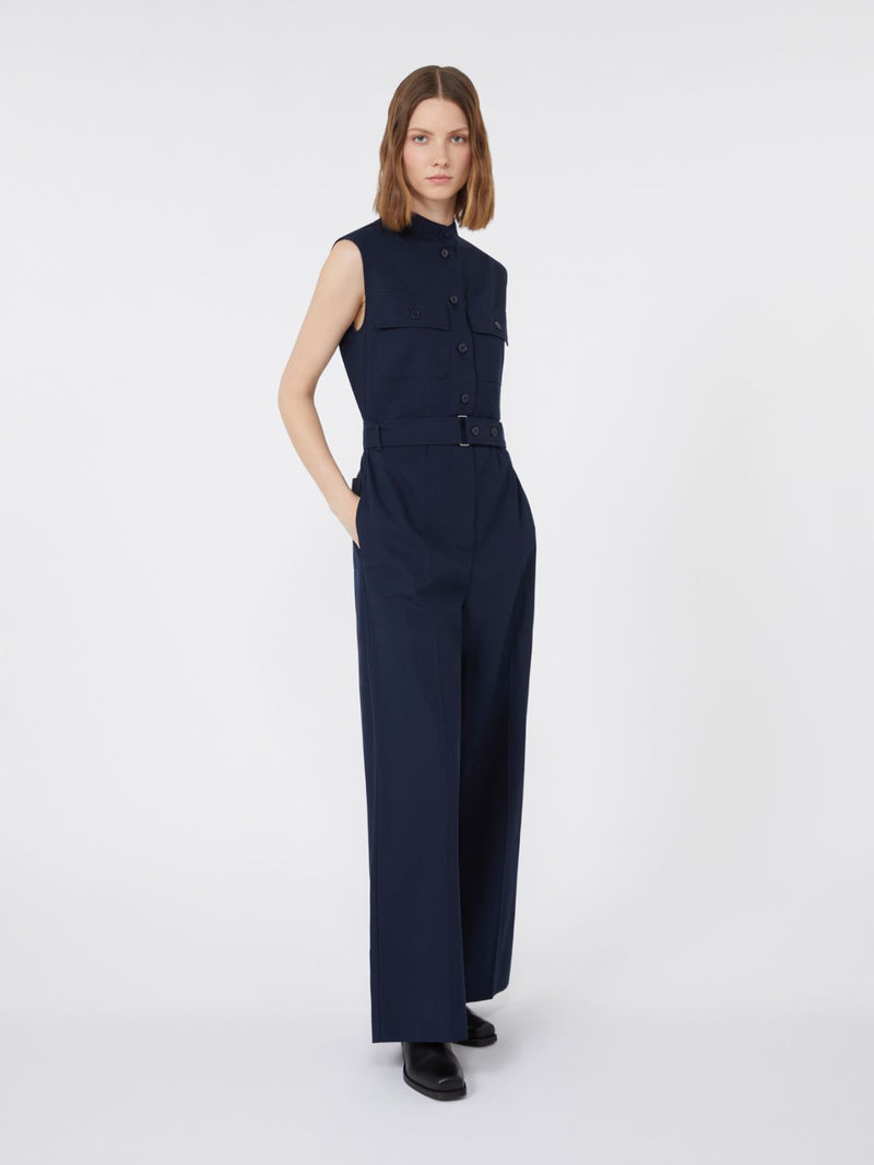 Tuta in gabardina di cotone WEEKEND MAXMARA