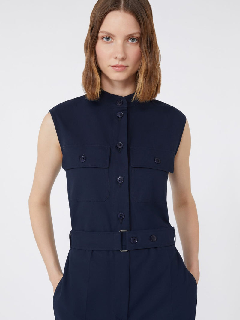Tuta in gabardina di cotone WEEKEND MAXMARA