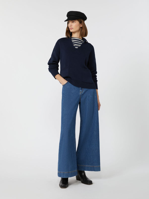Maglia polo in filato di cotone WEEKEND MAXMARA
