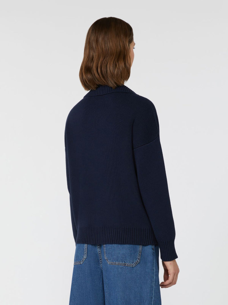 Maglia polo in filato di cotone WEEKEND MAXMARA