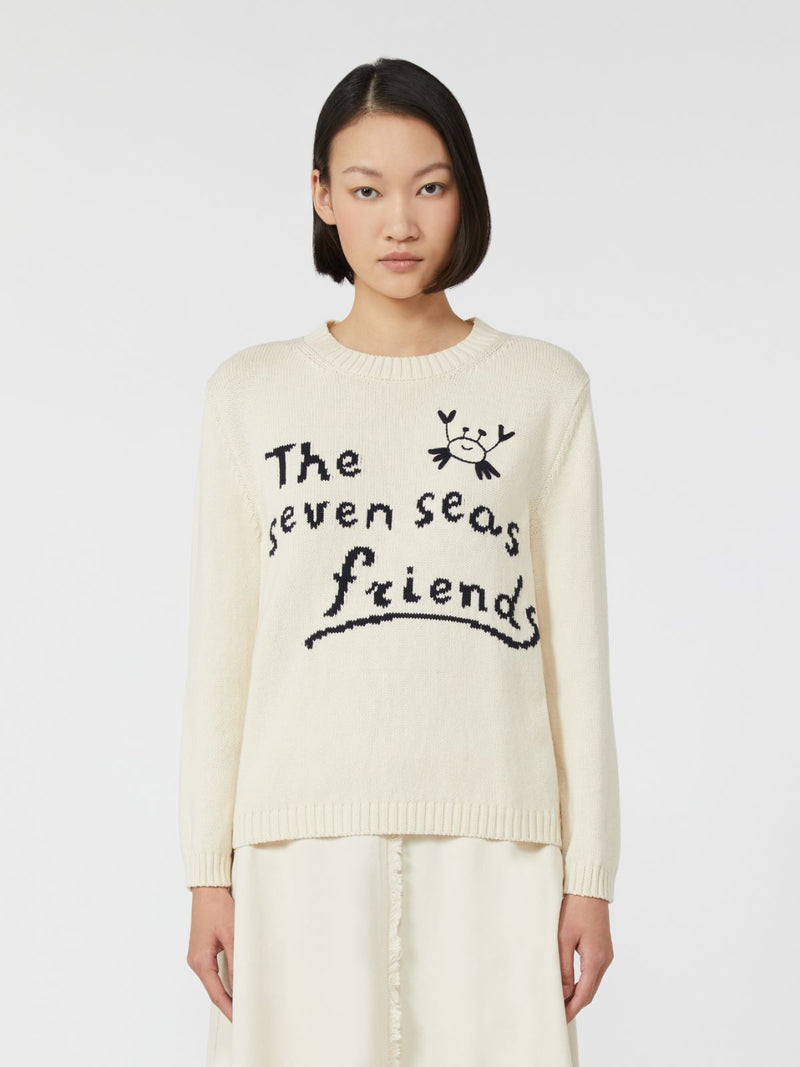 Maglia in cordonetto di cotone WEEKEND MAXMARA