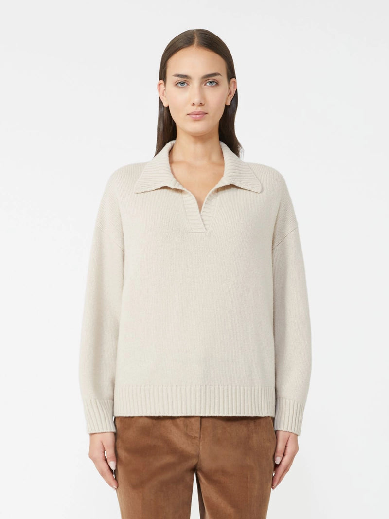 Polo in filato di lana - BEIGE WEEKEND MAXMARA