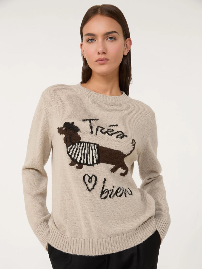 Maglia in alpaca e lana - SABBIA WEEKEND MAXMARA