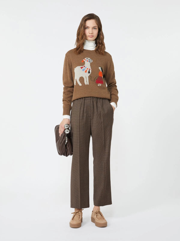 Maglia in alpaca e lana - NOCCIOLA WEEKEND MAXMARA