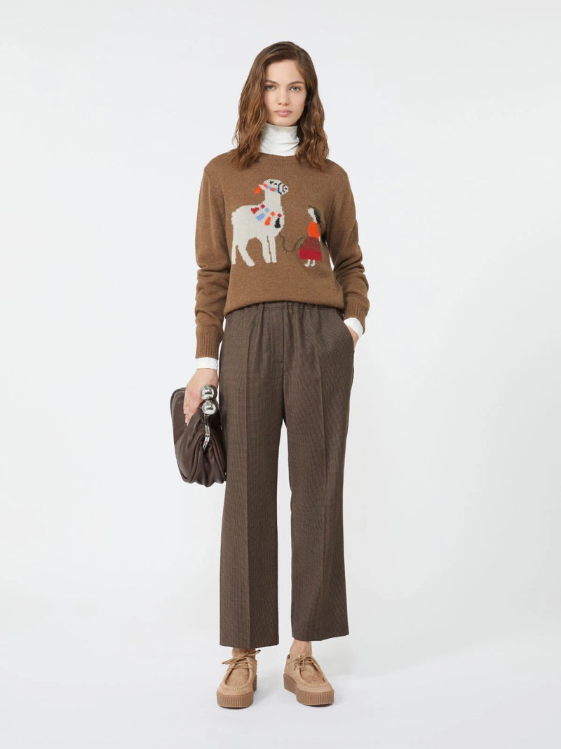 Maglia in alpaca e lana - NOCCIOLA WEEKEND MAXMARA