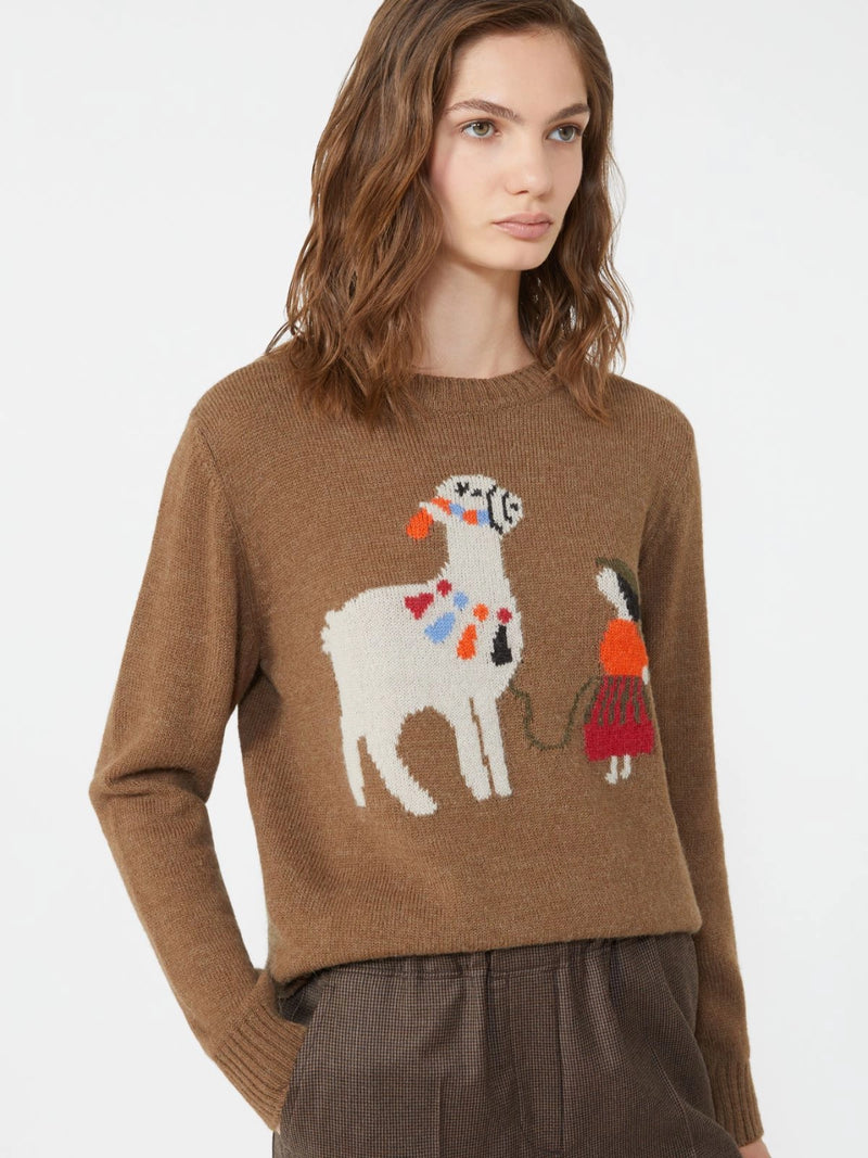 Maglia in alpaca e lana - NOCCIOLA WEEKEND MAXMARA