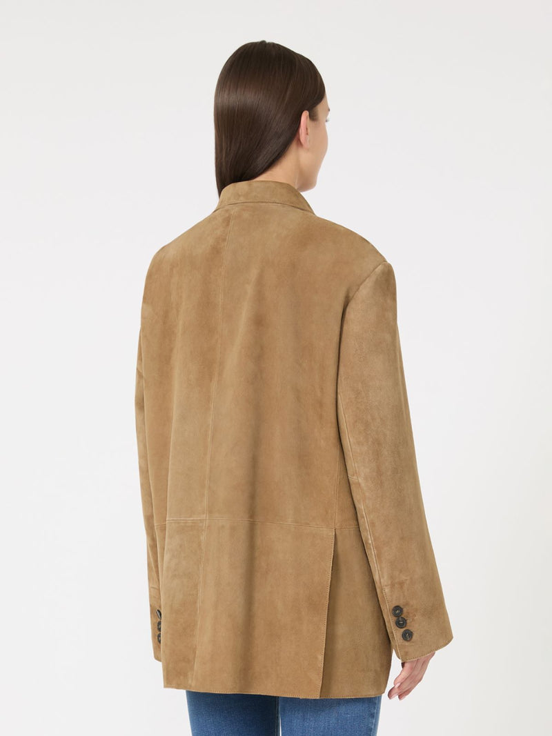 Blazer over in suede WEEKEND MAXMARA
