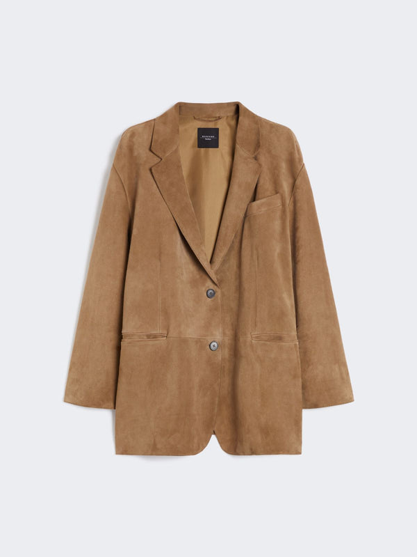 Blazer over in suede WEEKEND MAXMARA