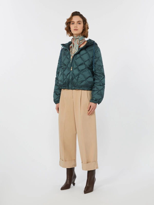 Giacca in tessuto antigoccia - PETROLIO WEEKEND MAXMARA