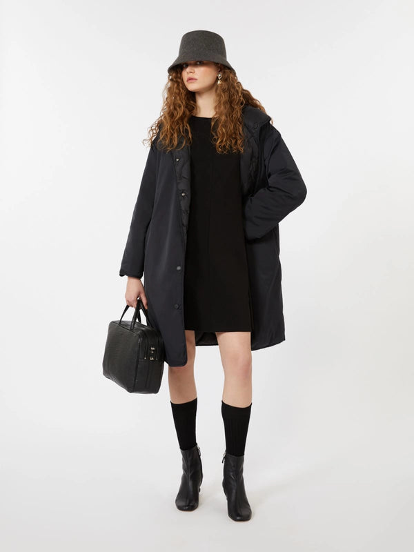 Vestaglia reversibile in twill antigoccia - NERO WEEKEND MAXMARA