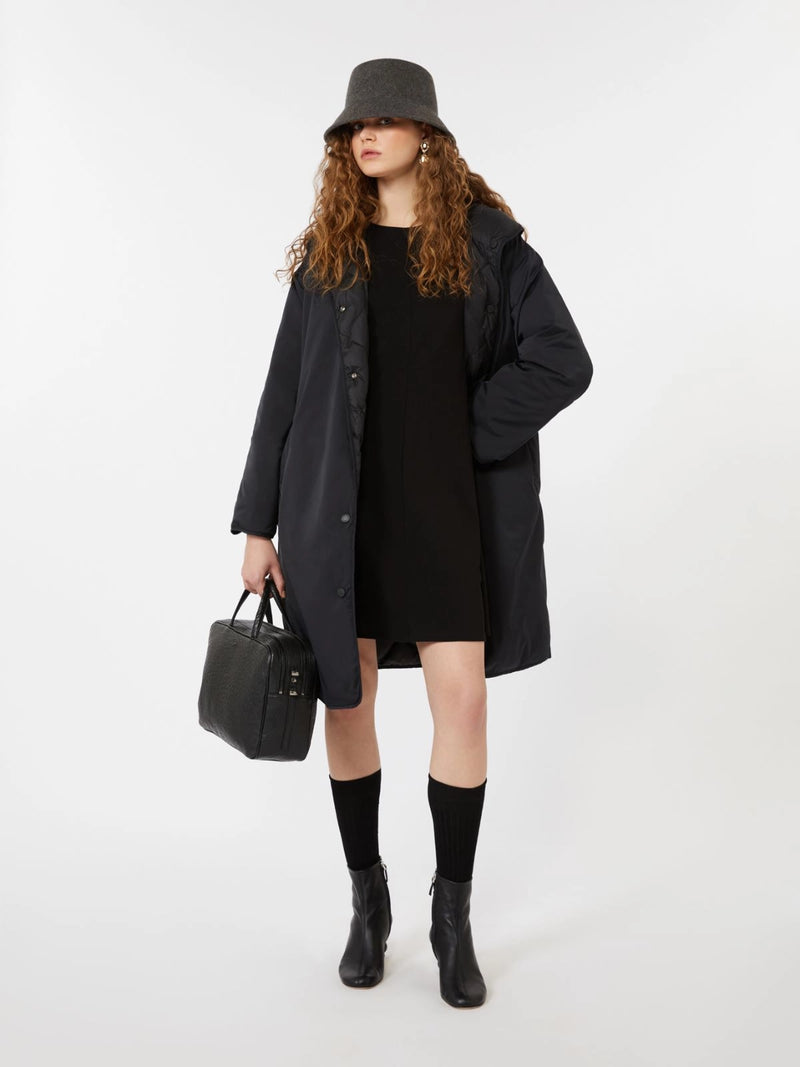 Vestaglia reversibile in twill antigoccia - NERO WEEKEND MAXMARA