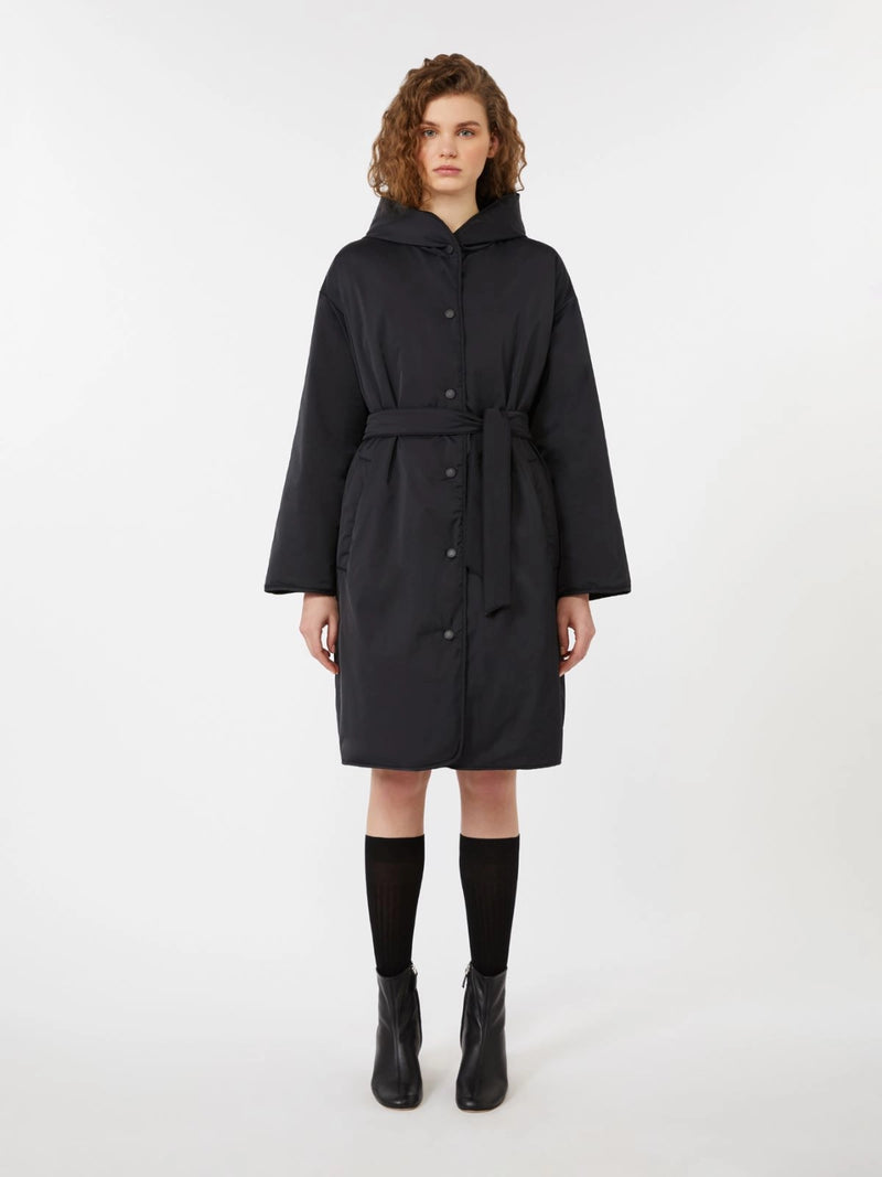 Vestaglia reversibile in twill antigoccia - NERO WEEKEND MAXMARA