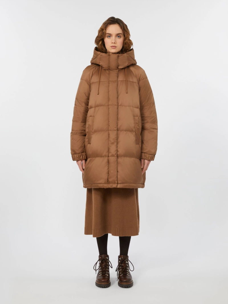 Parka reversibile in tela antigoccia - NOCCIOLA WEEKEND MAXMARA