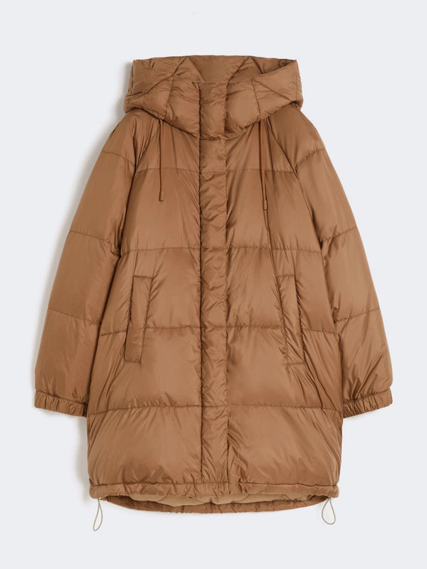 Parka reversibile in tela antigoccia - NOCCIOLA WEEKEND MAXMARA