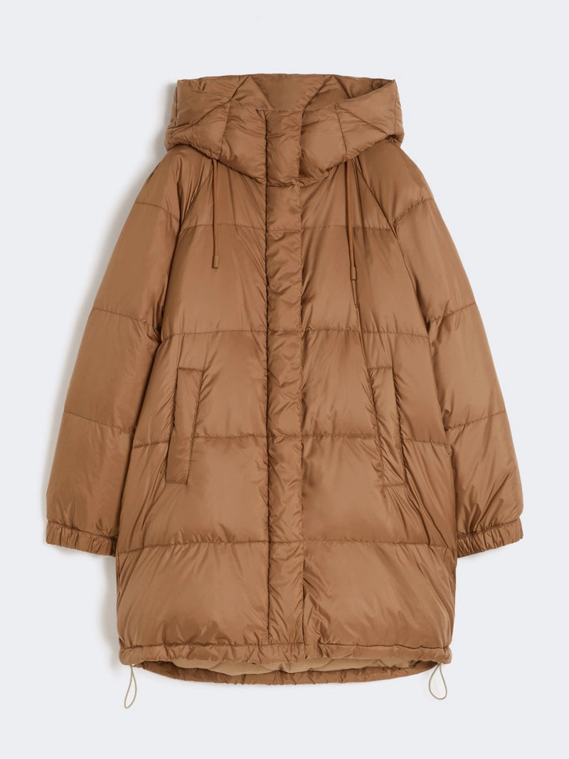 Parka reversibile in tela antigoccia - NOCCIOLA WEEKEND MAXMARA