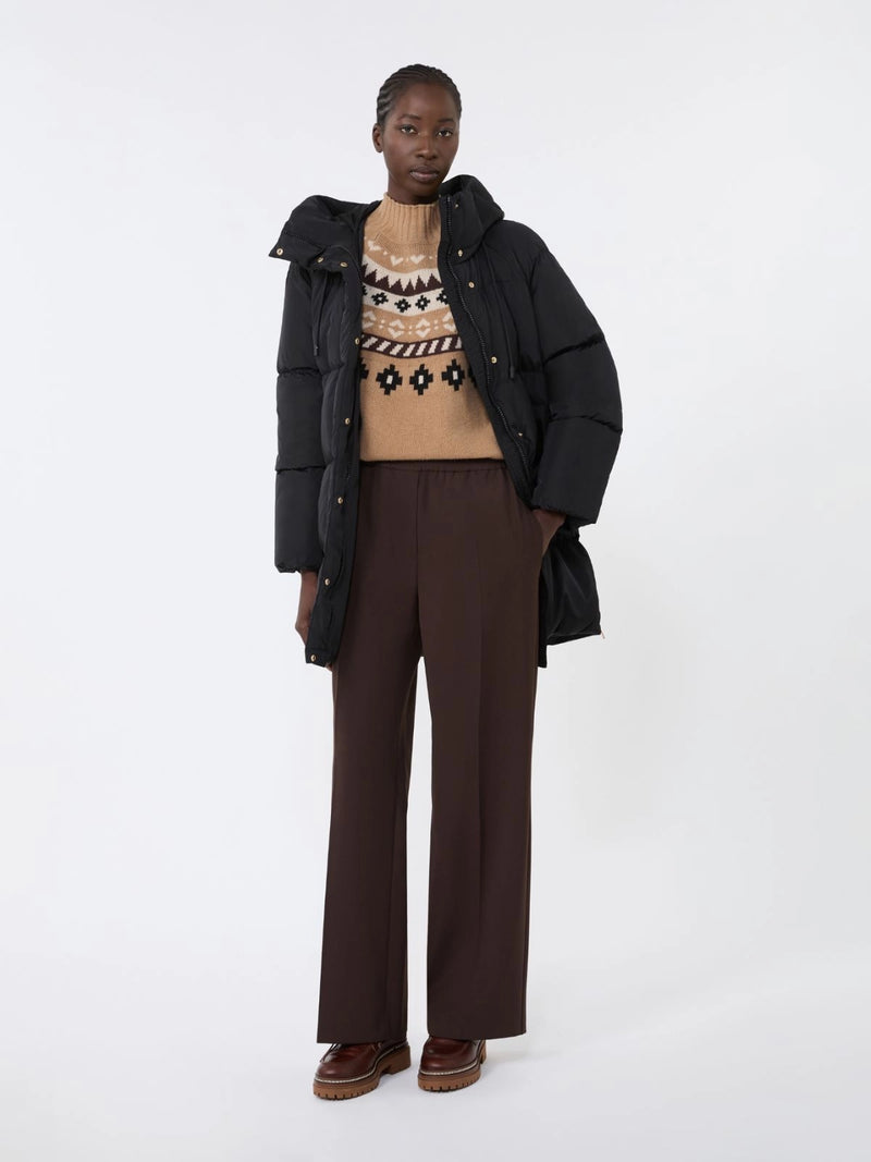 Parka midi in taffettà antigoccia - NERO WEEKEND MAXMARA