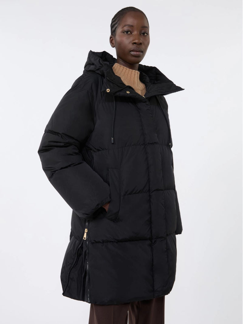 Parka midi in taffettà antigoccia - NERO WEEKEND MAXMARA