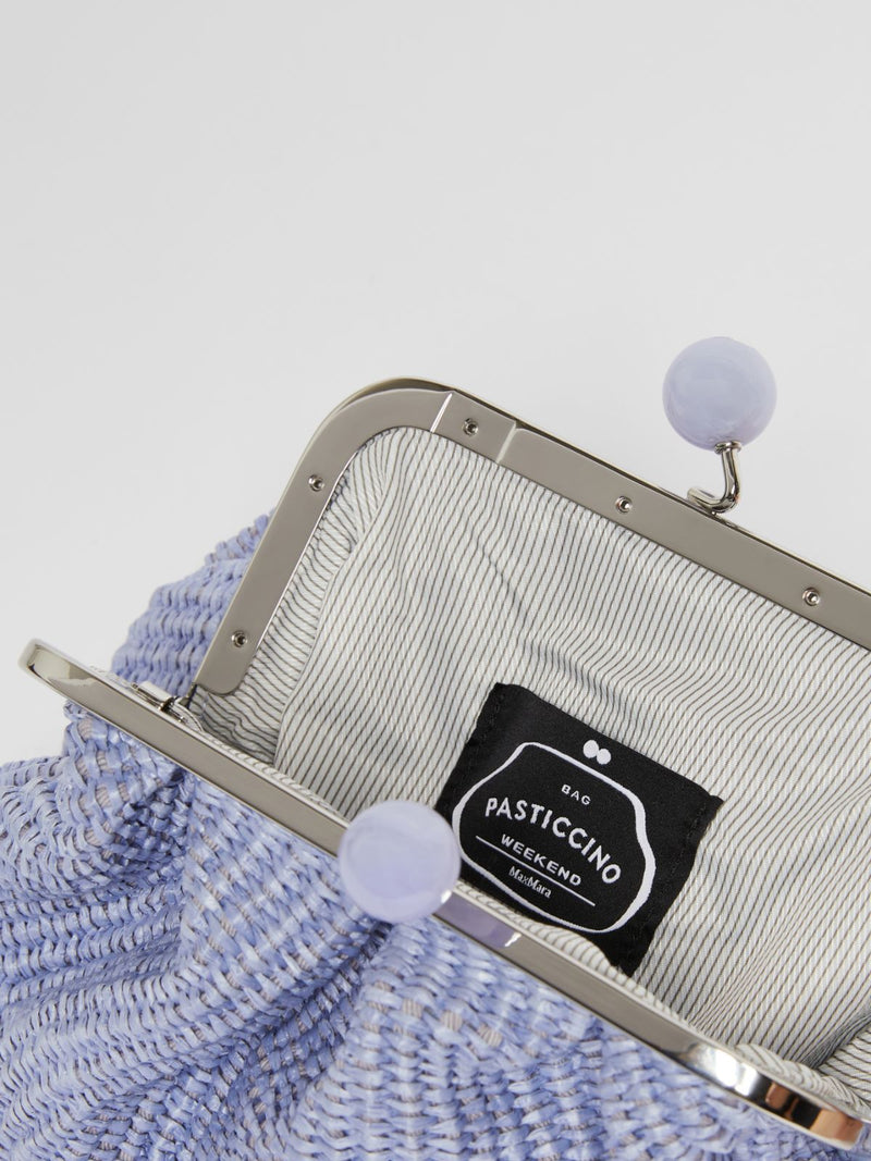 Pasticcino Bag small effetto rafia WEEKEND MAXMARA