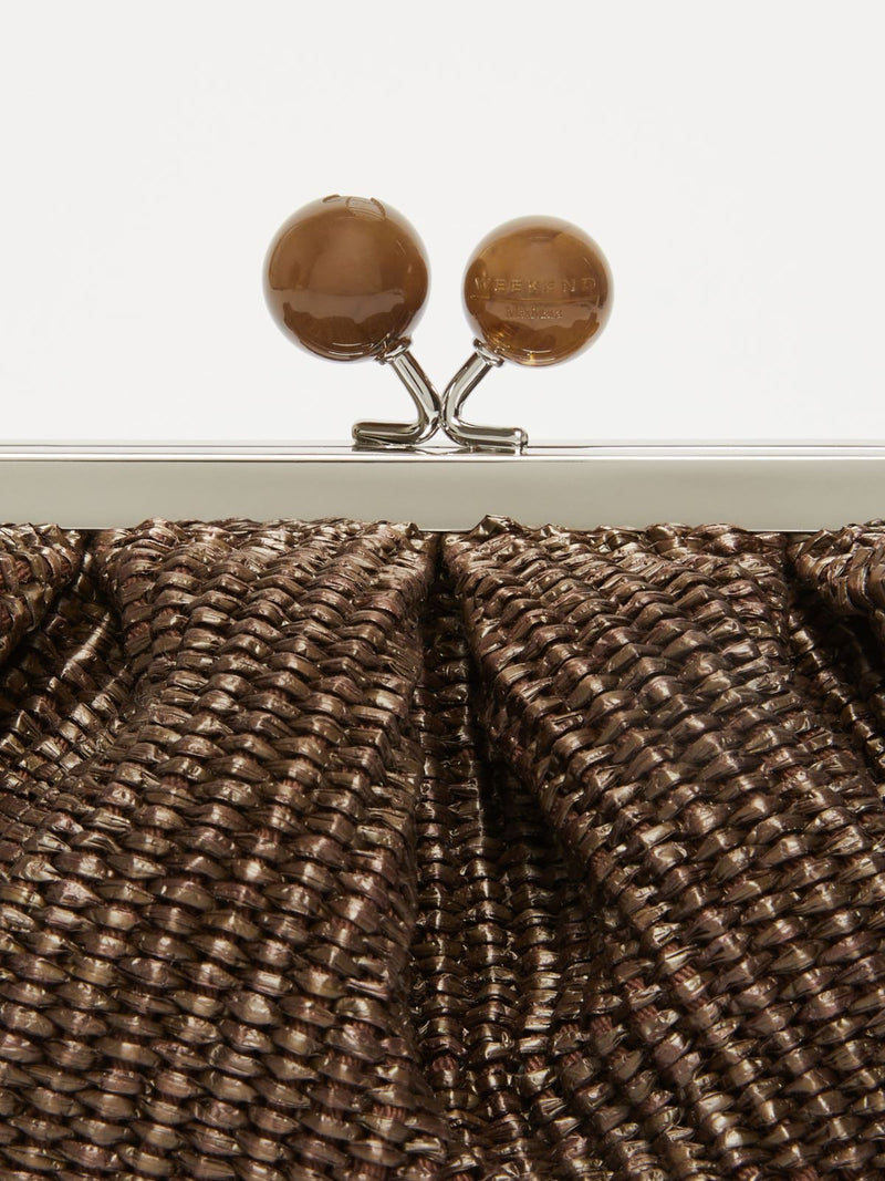 Pasticcino Bag small effetto rafia WEEKEND MAXMARA