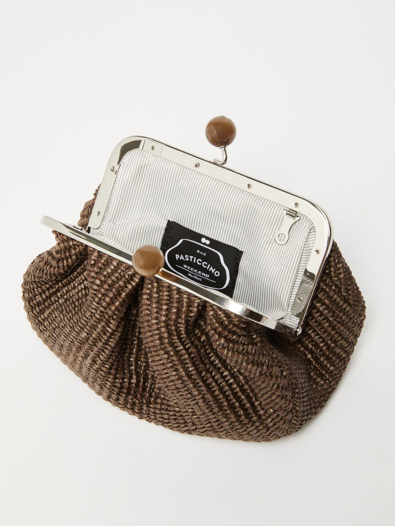 Pasticcino Bag small effetto rafia WEEKEND MAXMARA