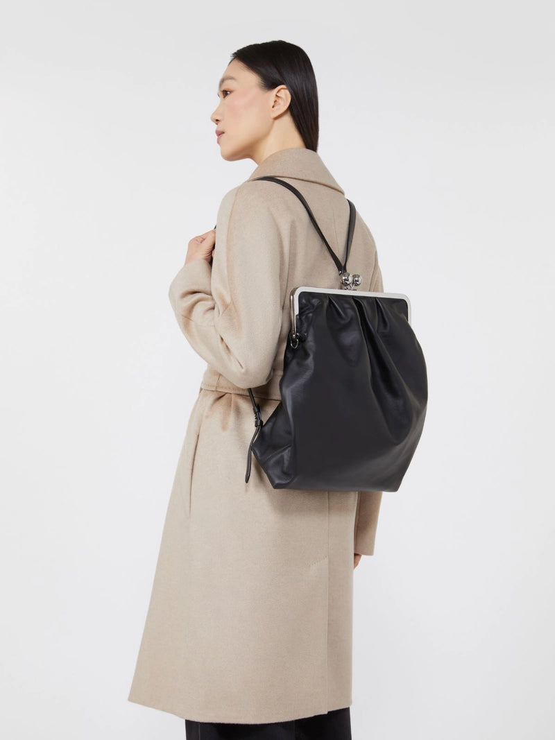 Zaino Pasticcino Bag in nappa - NERO WEEKEND MAXMARA